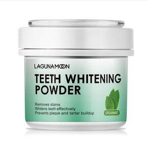 NEW Teeth Whitening Powder 50g Bright Pearl Spearmint Flavor Natural Toothpaste